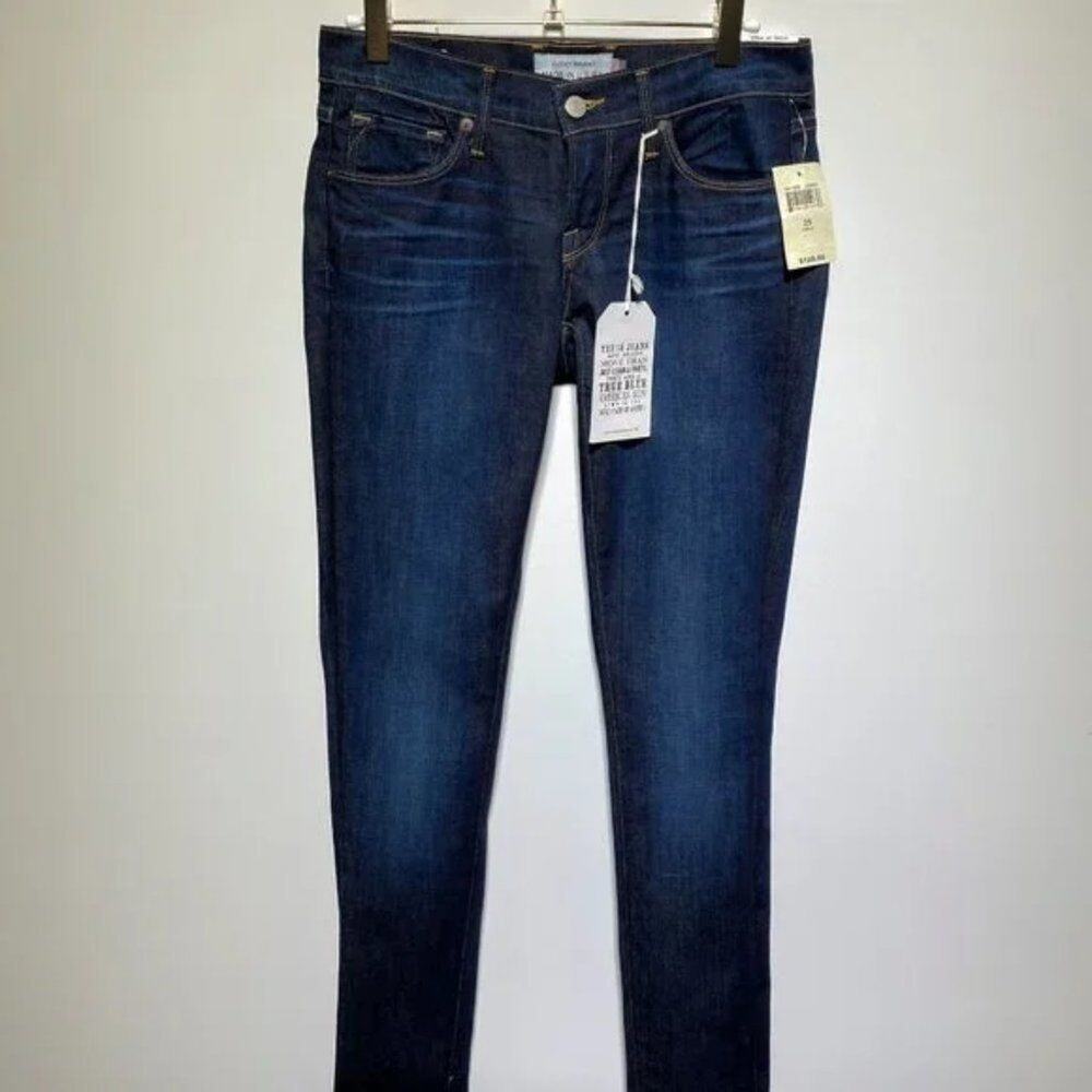 Lucky Brand Womens White Oak Cone Denim Jeans Size 0/25 New With Tags